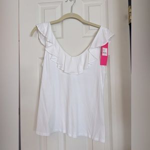 Lilly Pulitzer Resort White Alessa Tank Top Size XS